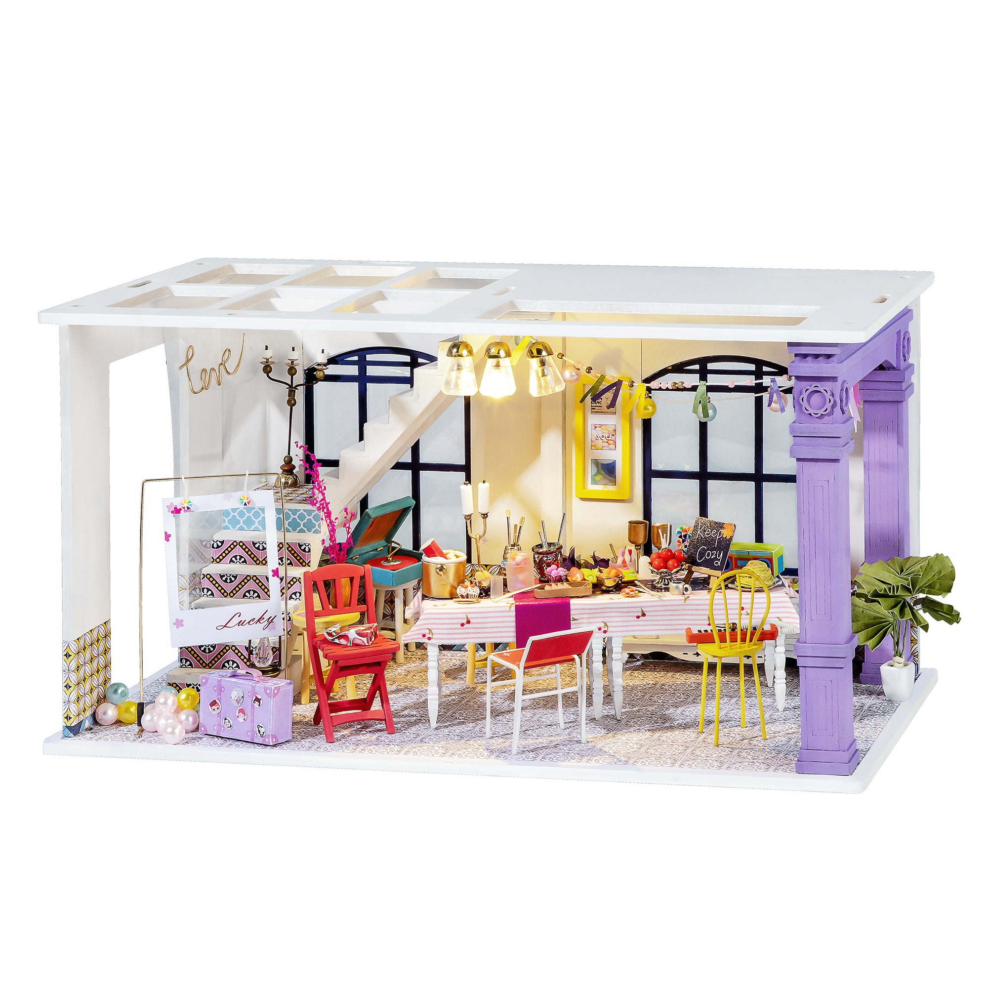 DIY 3D Mini Dollhouse Puzzle MK007353